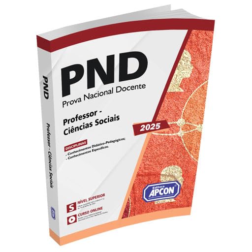 Apostila PND 2025 Professor Pedagogia, Prova Nacional Docente, Pó...
