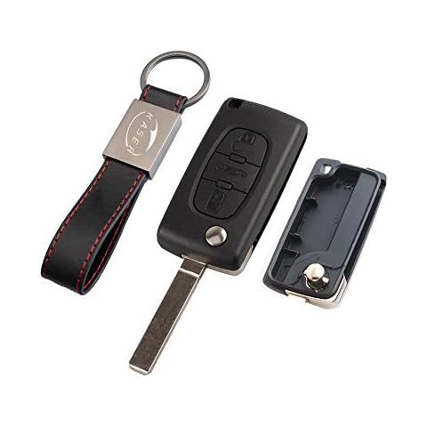 Funda de llave para Peugeot con llavero Kaser Cover