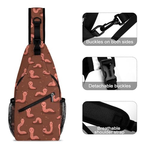 Mochila pequeña tipo sling crossbody para uso urbano miniatura 3