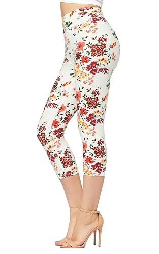 Image of Conceited High Waist Leggings in Shorts, Capri and Full Length - Buttery Soft - 3 inch High Waistband - Regular and Plus Size