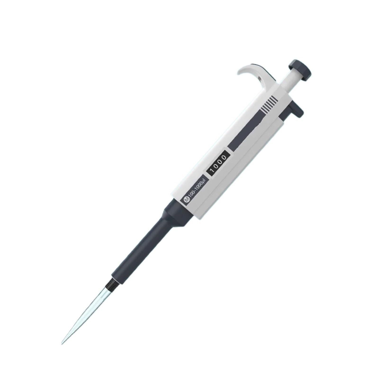 Pipeta Micropipeta De Laboratorio, Pipeta Digital Automática, Equipo Químico Plástico Ajustable Con Puntas 0,1-5000ul 10ml, 2 Uds para laboratorio(M2-20ul)