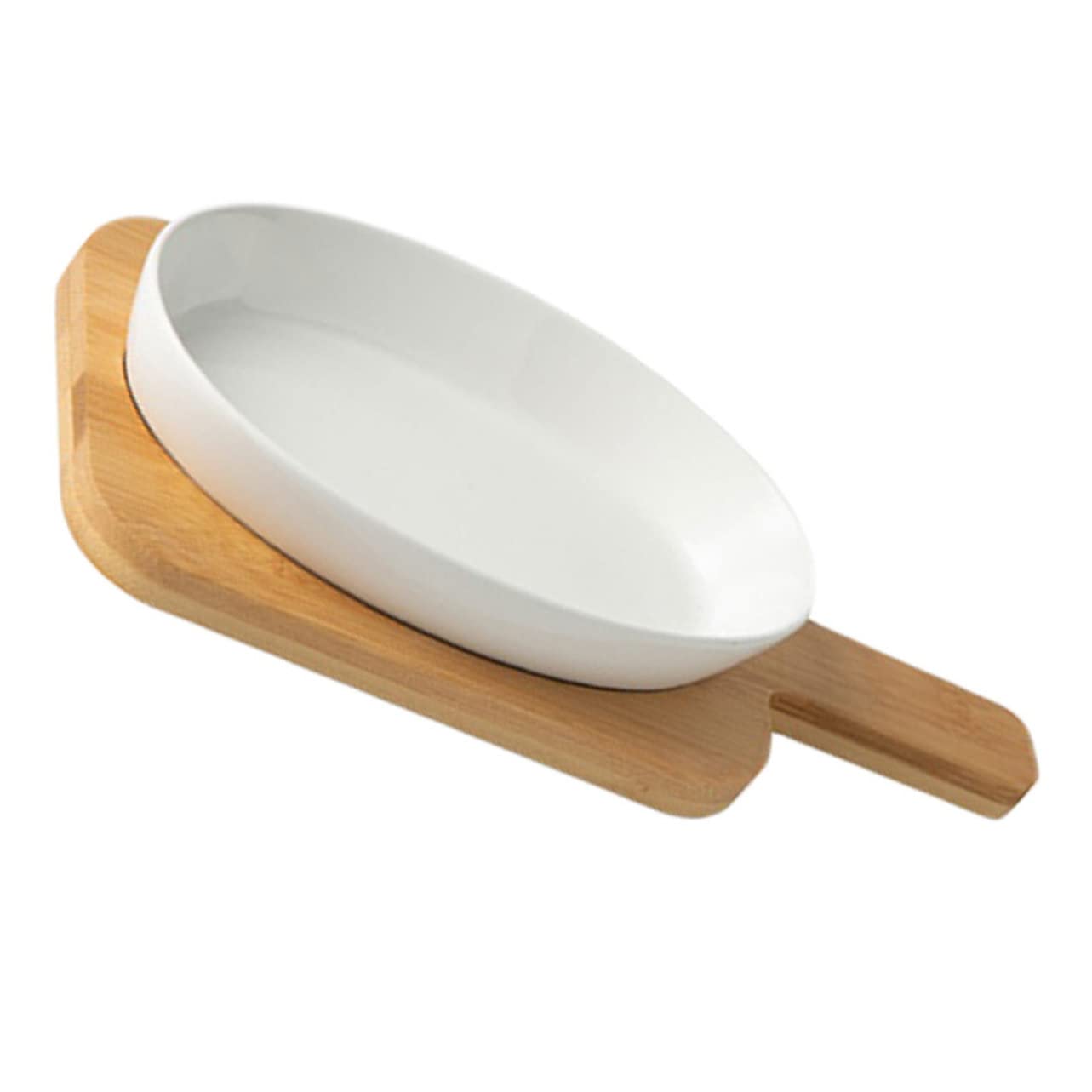 Plat à cuisson ovale de table pour gratins conviviaux et repas en famille