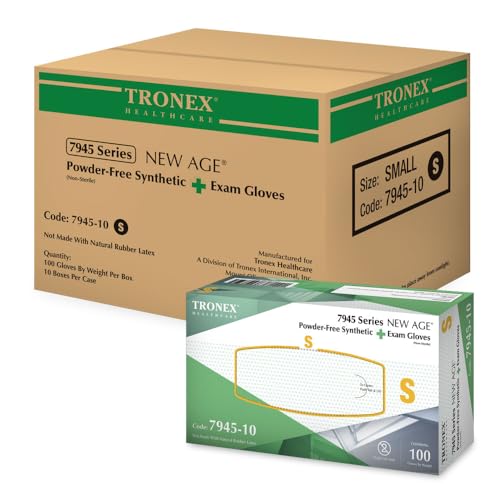 TRONEX Vinyl Medical Exam Gloves – 1000 pcs, blue