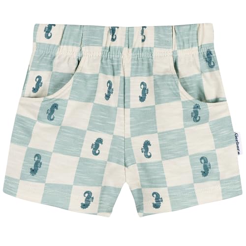 Image of Gerber Baby Boys' Toddler T-shirt and Short Set