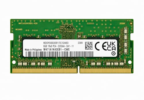 Image of 8GB DDR4 3200MHz OEM Laptop RAM Compatible with Samsung [Key Specs: PC4-25600 /3200AA | 260-Pin SO-DIMM | CL22 | 1Rx8 | 1.2V | Non-ECC] | 1 Year Seller Warranty