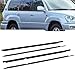 Car Strip Weatherstripping for Lexus for LX470 1998-2007 4PC Weatherstrip Door Seal Belt Moulding Trim Windows Glass Sealing Strip OEM 75710-60061