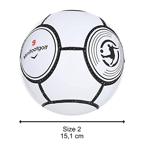 Foto von Juggle Pro Kinderfußball FUSSBALLGOLF Footgolf für Kinder Golf Spielen mit einem Fußball
