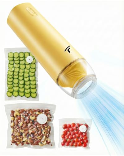 Image of Vacuum sealer for food, Professional-Grade for Food Storage Savers, Ochre