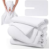 Noverlife 4 Pack U-Shaped Microfiber Facial Towels for Estheticians, Extra Thick Massage Face Towels for Professional Salons and Spa