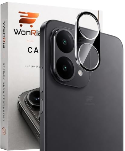 Image of WonRia Pack 1- Back Camera Glass Protector Redmi Note 17 5G Camera Lens Protector Guard [3D Premium] - Black