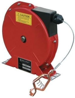 Reelcraft G3050 Spring Retractable Grounding Reels, 50 ft
