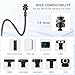 Flexible Webcam Stand Mount for Desk, Gooseneck Webcam Tripod with Clamp, Desktop Phone Holder & Table Top Tripod Compatible with Action Camera Gopro C922 C930e C920S C920 C615 C960 C920x Brio