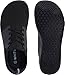 WHITIN Women's Minimalist Barefoot Low Zero Drop Shoes Female Sneakers Width Ladies Size 6.5 Wide Toe Box Walking Workout Cross Tennis Black 37