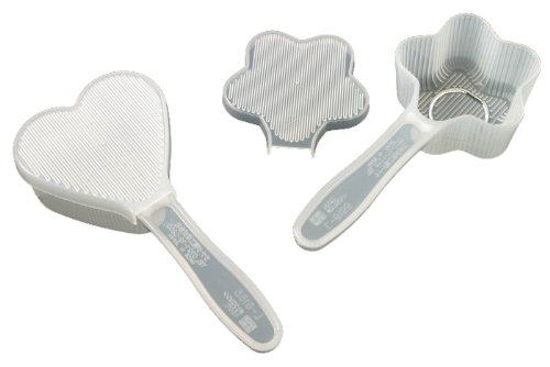 Kotobuki Heart and Star Rice Mold Set