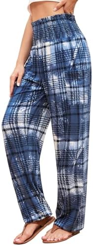 QIANXIZHAN womens Boho Palazzo Slacks