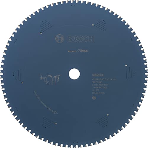 Bosch 2 608 643 063 - Hoja de sierra circular Expert for Steel (355 x 25,4 x 2,6 mm, 90)