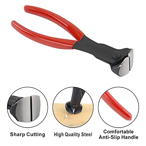 High Leverage End Cutting Nippers and Nail Puller Set #TOP23