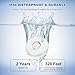 fansitc WiFi Water Leak Detector for Home 5pack, 120dB Adjustable Alarm, Smart Water Sensor Alarm, Wireless Water Leak Alert with App Notification, 5 Sensors & 1 Gateway for Bathroom,Laundry,Kitchen