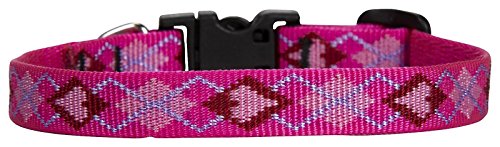 Lupine Puppy Love Hundehalsband für kleine Hunde, Gemustert, verstellbar, 1,27 cm / 20,3-30,5 cm