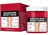 Dioche Krampfadern-Creme, Professionelle Krampfader-Behandlung Wadenmuskel Creme, Besenreiser Creme, Beine Care Cream, Zur Linderung von Venenentzündungen in den Beinen, 80ml