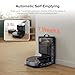 roborock Q8 Max+ Robot Vacuum and Mop, Self-Emptying, Hands-Free Cleaning for up to 7 Weeks, Reactive Tech Obstacle Avoidance, 5500 Pa Suction, DuoRoller Brush, APP-Controlled Mopping, Black