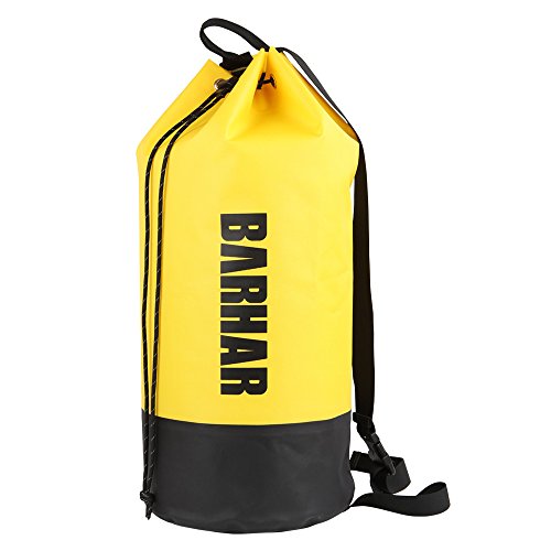 BARHAR Portable Folding Waterproof Canyoning Rope Bags for Assisted Cave Kayak Bags Rescue Expedition Canoe Backpack 20L