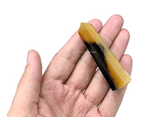 Image of Amazing Gemstone Septarian Crystal Towers - Natural Healing Crystal Point Obelisk for Reiki Healing and Crystal Grid (2 inch to 3 inch INCH)