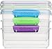Sistema Food Storage, Polypropylene Assorted, 1L x 3