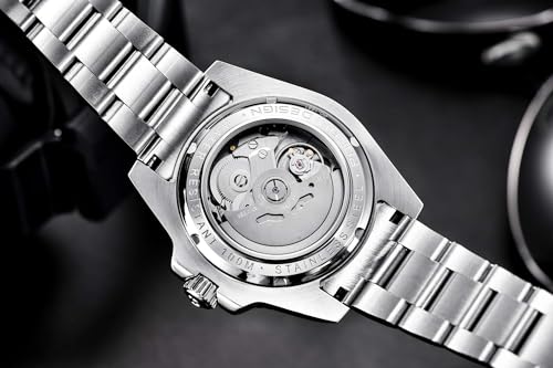 CEYADG Pagani Design Men's Watches Japanese Automatic Mechanical 40mm Sport Waterproof Stainless Steel Sapphire Glass Wrist Watch (Rblack)