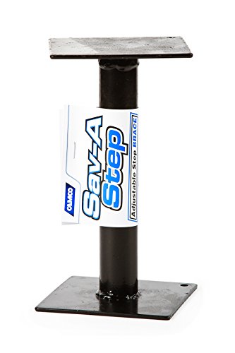 Camco Save-A-Step Brace, Stabilizes Rv Steps And Helps Prevent Rv Movement. Protects Rv Steps From Sag And Wear (7-5/8"-14") (43691), 7-5/8" - 14" Brace , Black #TOP4