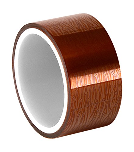 TapeCase Low Static Polyimide Film Tape with silcone adhesive - 2'' x 36yds (1 Roll)