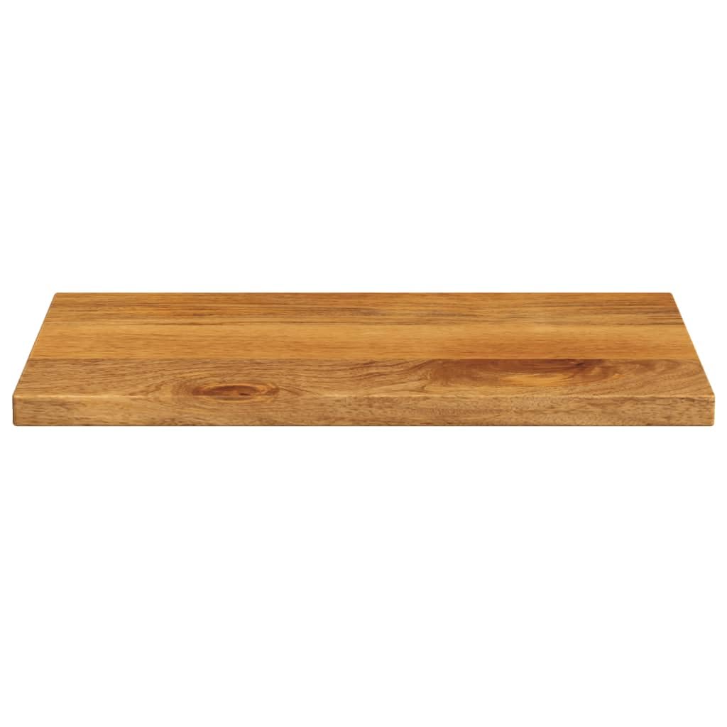 Dessus de Table en Bois de Manguier Massif 50 x 30 x 3,8 cm Rectangulaire