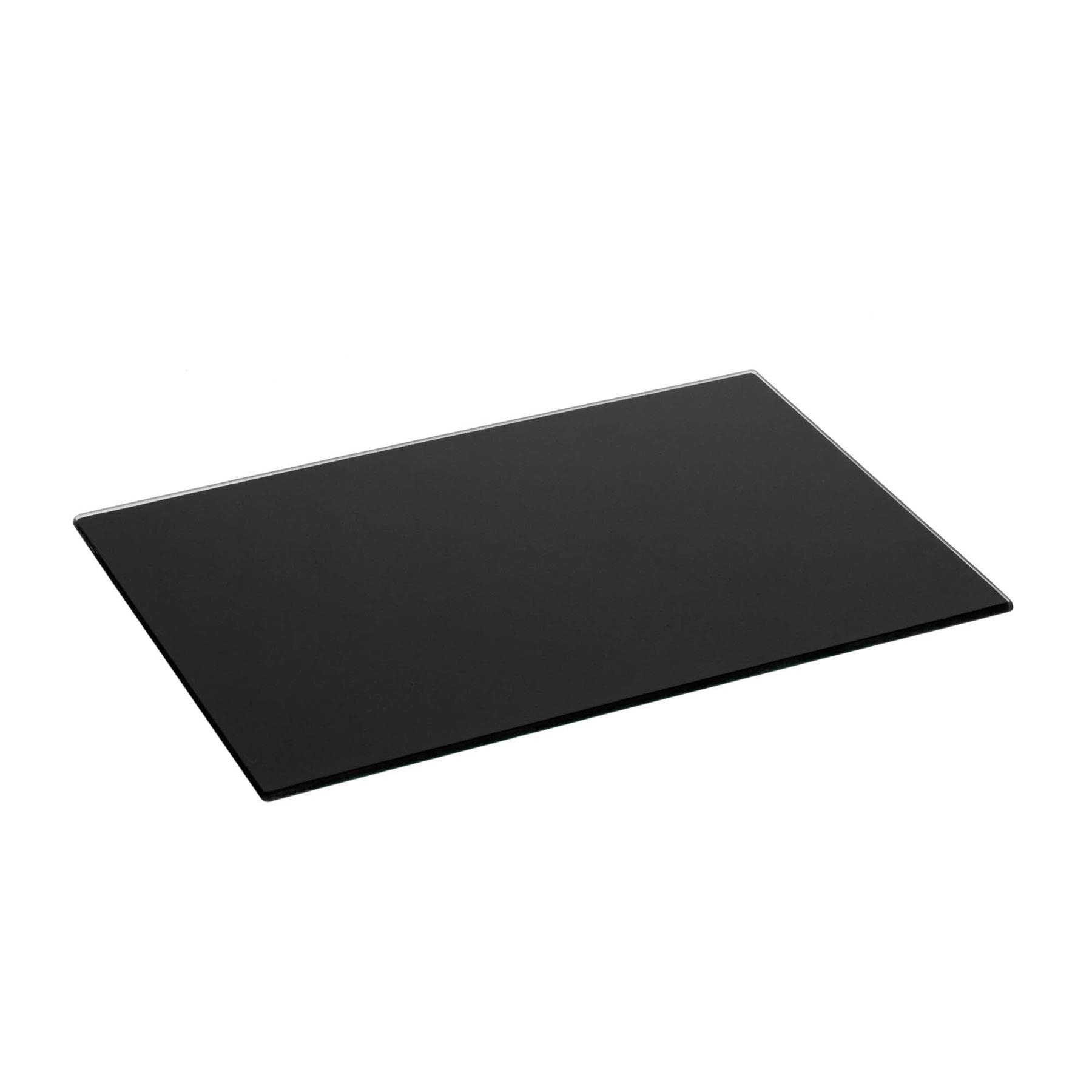 B&Q -  Glass Chopping Board30 X 20Cm Black Kitchen Dining Place Mats Cutting Mat Worktop Saver Cooking & Food Prep