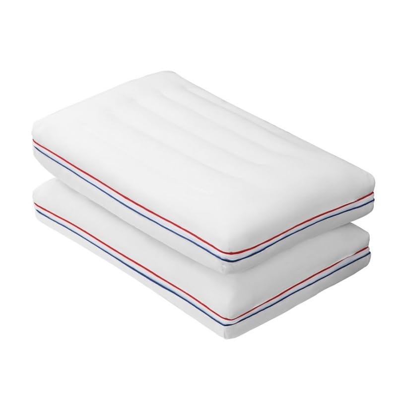 The Knitted Cotton Two in Zoned Neck Pillow is Detachable for Hotel Home Use