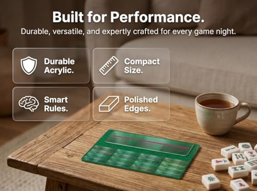Indicador de línea personalizado para Mahjong de acrílico miniatura 4