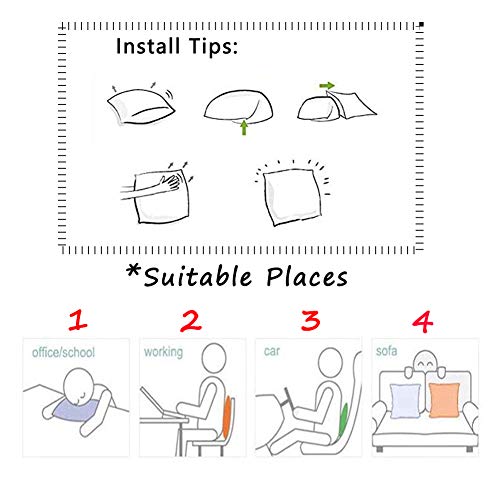 Hopyeer 4Pcs Vintage Nautical Blue Ocean Throw Pillow Covers Retro Marine Life Conch Shell Scallop Seabird Inspirational Quote Coastal Cotton Linen Pillowcase Home Cushion Cover 18"x18" (VN-Ocean) - Image 4