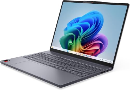 Image of Lenovo IdeaPad Slim 3X Home Student Business Laptop 2025, 15.3 inch 2K (1920x1200) Touchscreen, 8-Core Snapdragon X X1-26-100, 16GB LPDDR5x RAM, 512GB SSD, FPReader, Wi-Fi 7, Webcam, Copilot Windows 11