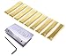 TUOREN 10Pcs Guitar Bass Fretboard Press Caul Block With 9 Radiused Brass Inserts 7.25/9.5/10/12/14/15/16/17/20 Radian Guitar Bass Repairing & Luthier Tools