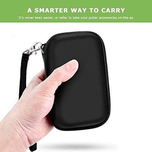 70+ Guitar Pick Holder Case For Fender For D'addario For Chromacast For Jim Dunlop For Acoustic Strings, Guitar Pick Organizer, Capo, String Winder, Bridge Pins, Guitar Player Accessory Kit - Bag Only #TOP4