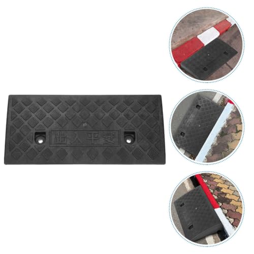 Rampas para coche que evitan roces en escalones y entradas con goma densa no deformable 8