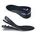 footinsole 2-Layer Air up 2"(5cm) Height Increase Elevator Shoes Insoles - Heels Inserts (Large)