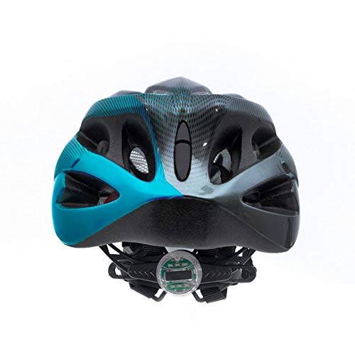 Capacete Ciclismo Azul Raptor 1 Tamanho G 57/61cm Led Traseiro e Viseira Tsw
