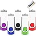 USB Stick 16GB USB 2.0 5 stück Mehrfarbig Speicherstick USB Sticks Data Datenspeicher, Schwarz Blau Grün Lila Rot USB Sticks günstig Kaufen-USB Stick 16GB USB 2.0 5 stück Mehrfarbig Speicherstick USB Sticks Data Datenspeicher, Schwarz Blau Grün Lila Rot