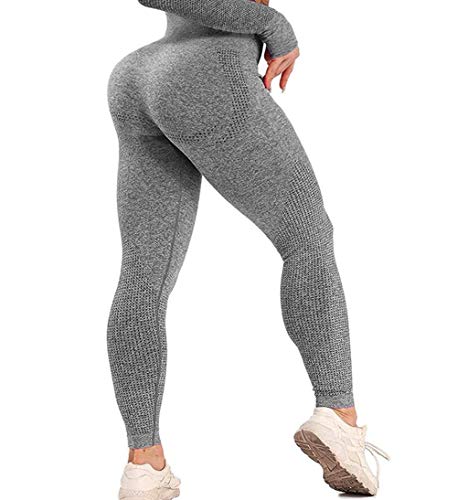 GILLYA Seamless Gym Workout Leggings Women High Waisted Vital Yoga Pants Tummy Control