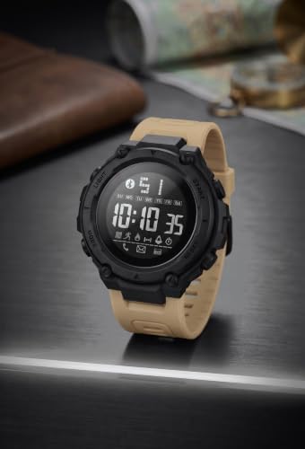 Image of Shocknshop Digital Sports Stylish Multifunctional Electronic LED Black Dial Wrist Watch for Men Boys -WCH78