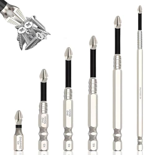 High Magnetic Screwdriver Drill Bit Set, 2025 New Upgraded Anti S...