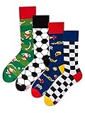 Many Mornings Unisex Socken Fußball Rennfahrer - 2er Pack - 39-42