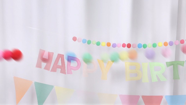 Steemjoey Striscione di Buon Compleanno con Palloncini Coriandoli, 12 Festone Buon Compleanno, per Festoni di Compleanno, per Ragazze, Ragazzi, Feste