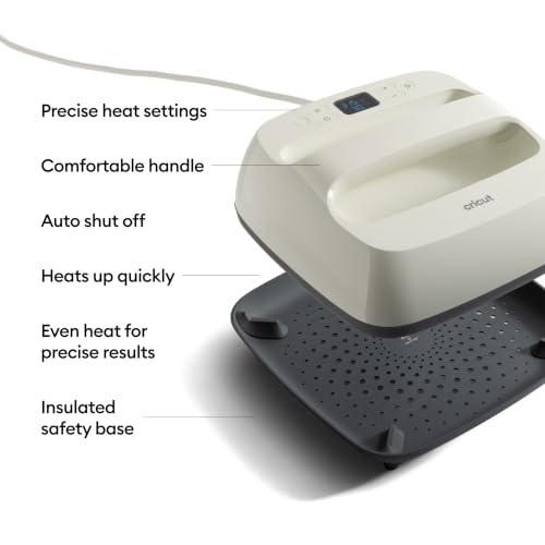 Cricut EasyPress SE – 9 in x 9 in Heat Press - Taupe