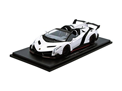 Kyosho 1:43 Scale Lamborghini Veneno Roadster Car (White)
